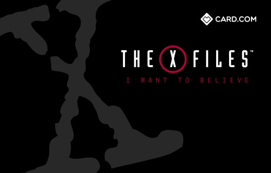 The X Files Design Card Com Prepaid Visa Card Card Com